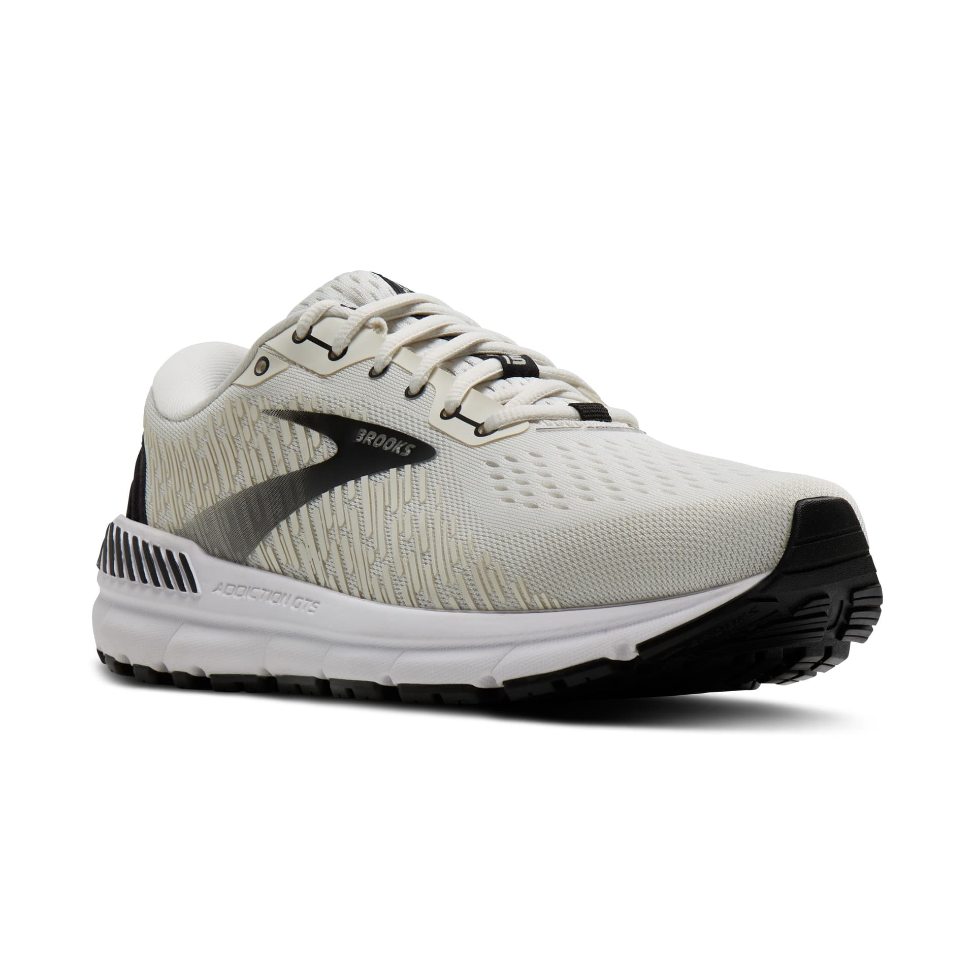 Brooks Addiction GTS 15 – Vaporous Grey Black White — 2