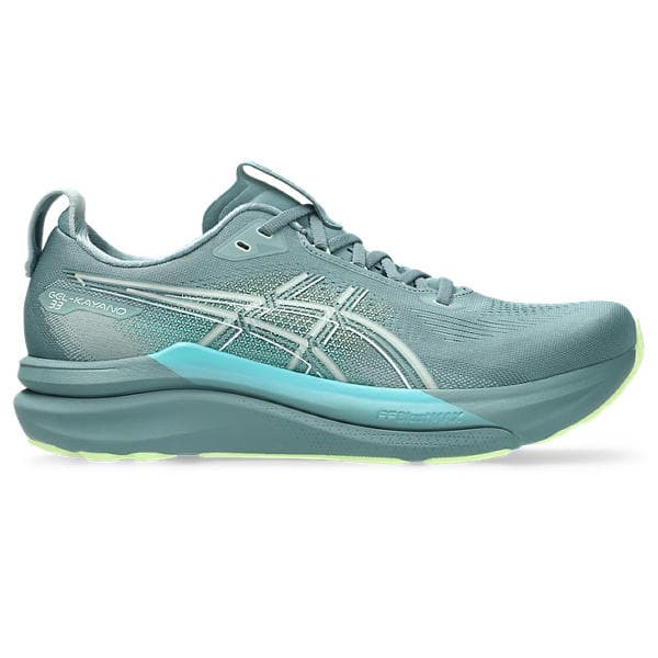 ASICS Gel-Kayano 33 – Foggy Teal Illuminate Yellow