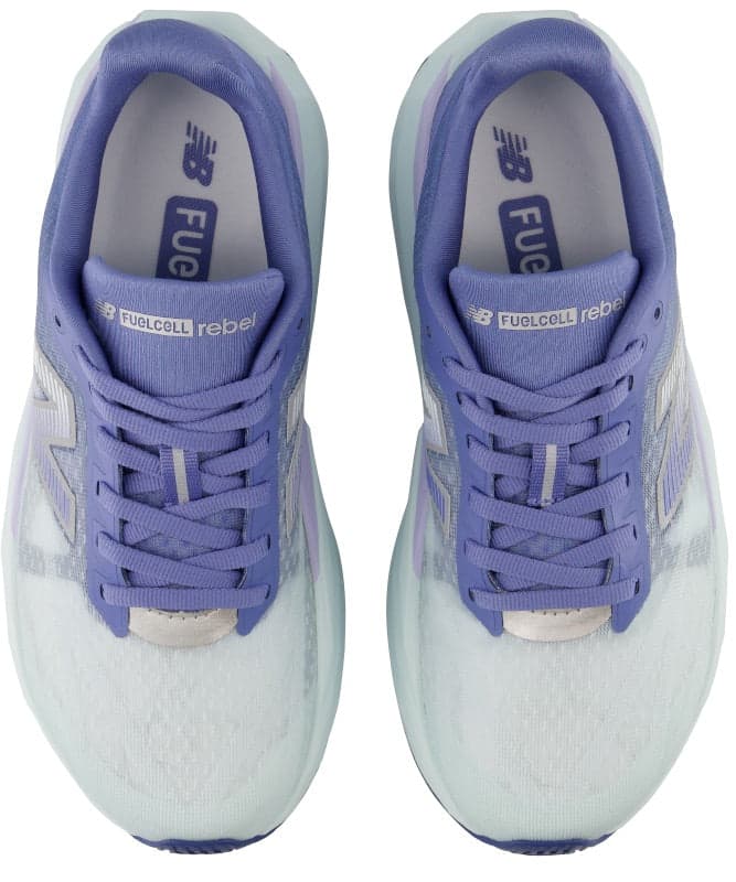 New Balance FuelCell Rebel v5 – Fairweather Blue Glint Blue — 4