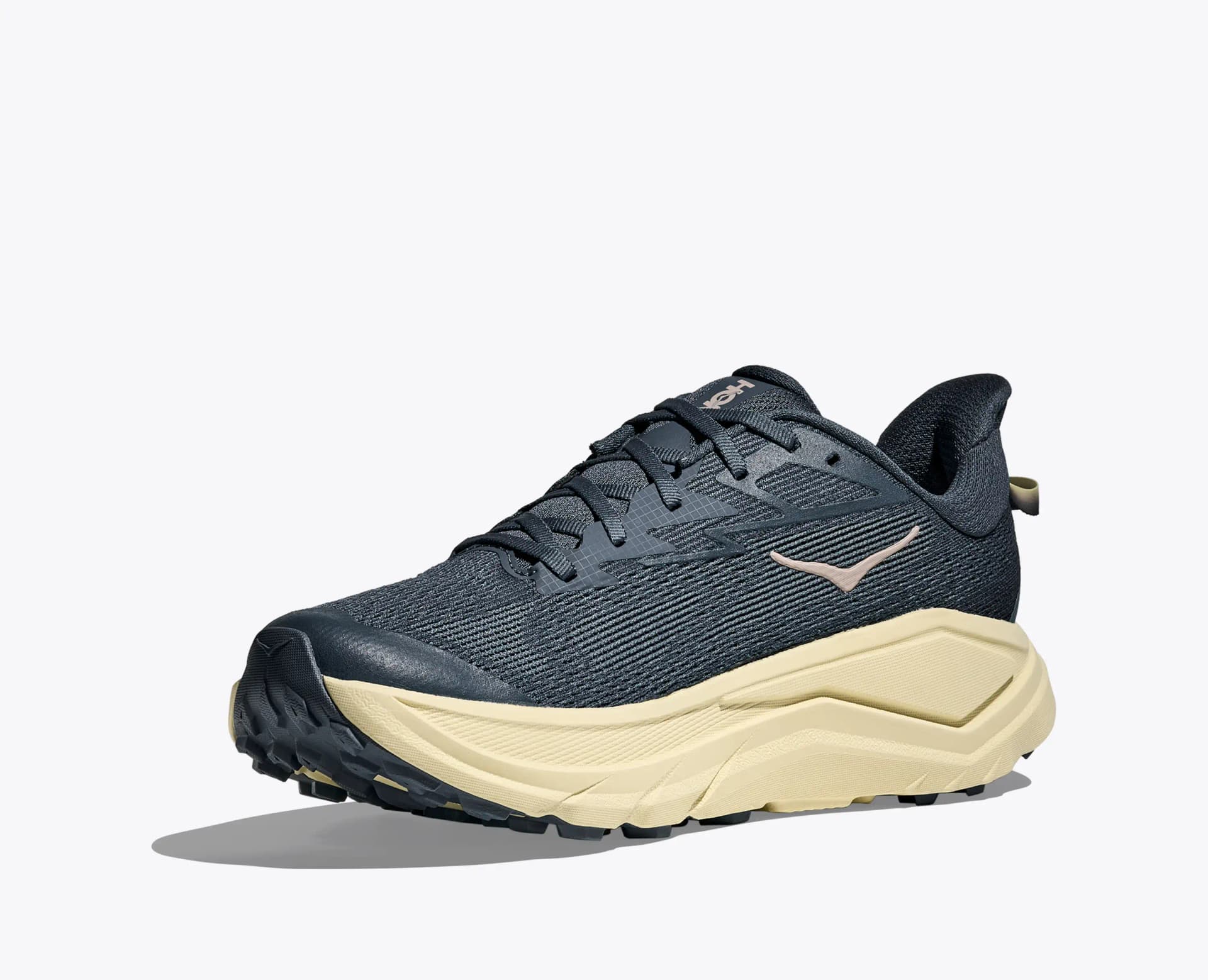 HOKA Challenger 8 – Faded Navy / Pampas Grass — 3