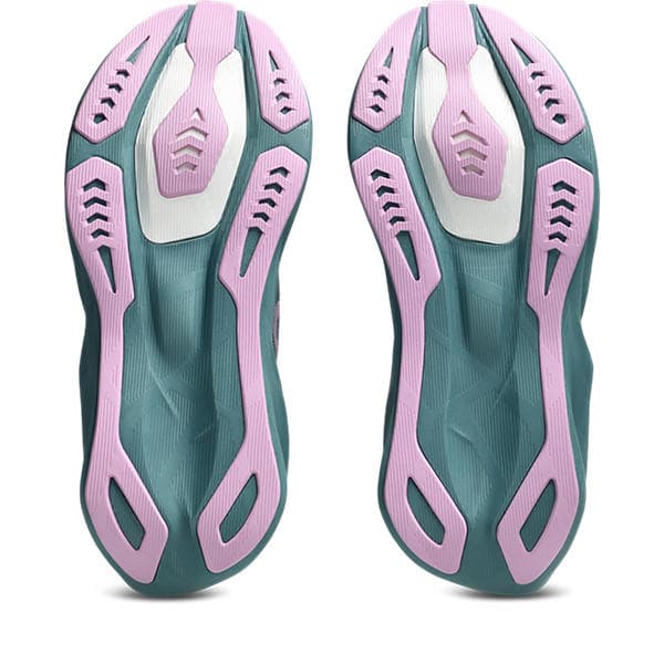 ASICS Novablast 6 – Foggy Teal Hazy Lilac — 8