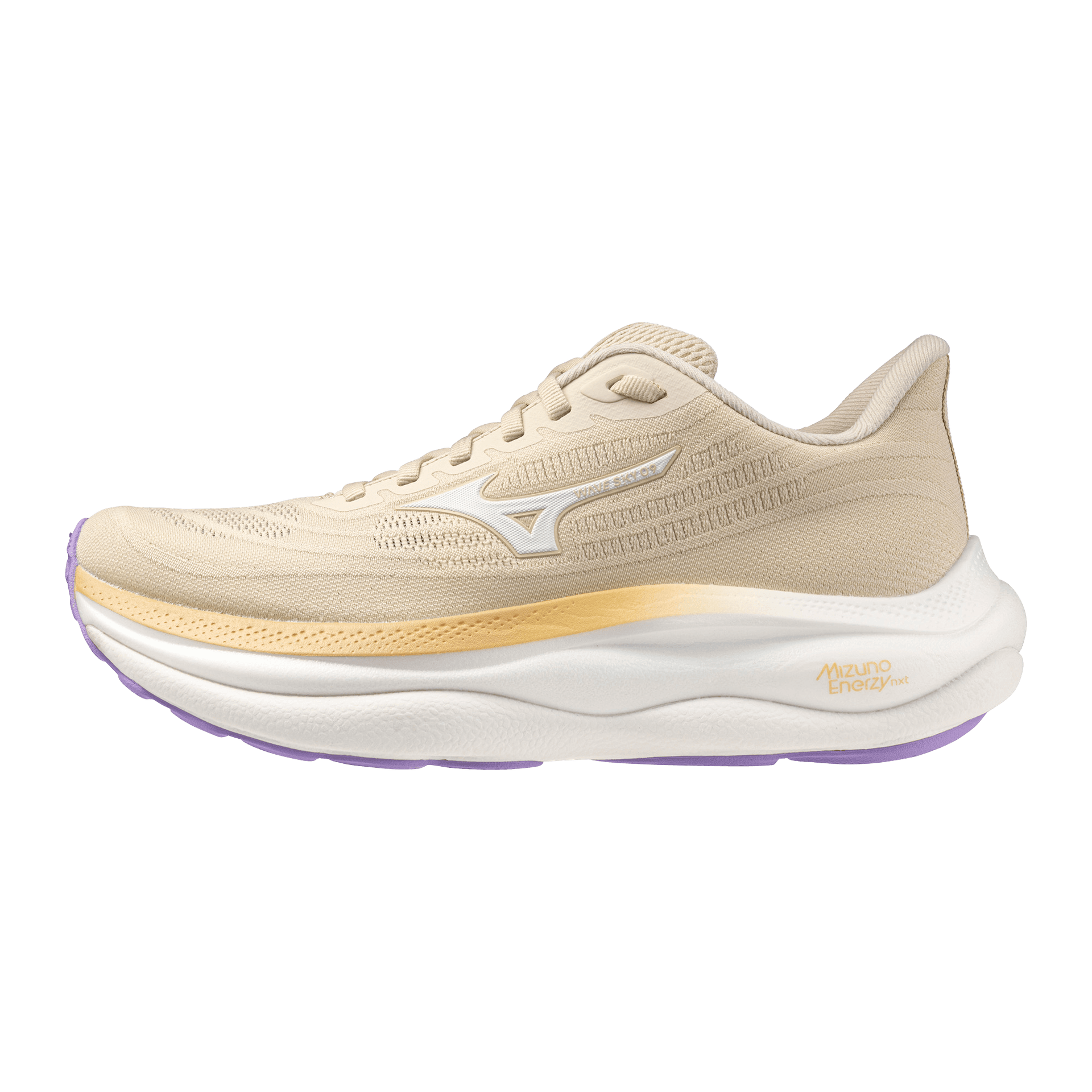 Mizuno Wave Sky 9 – Summer Sand White — 2