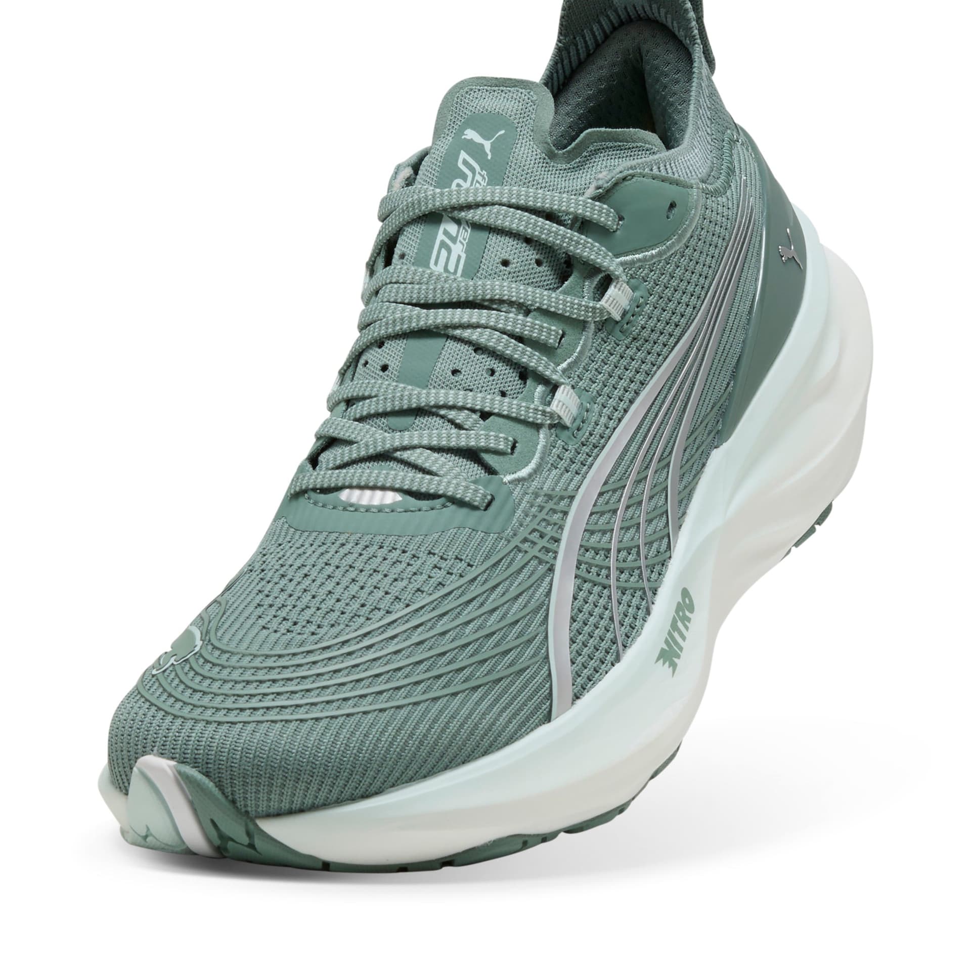 PUMA ForeverRun Nitro 2 – Green Moon Peaceful Blue — 4