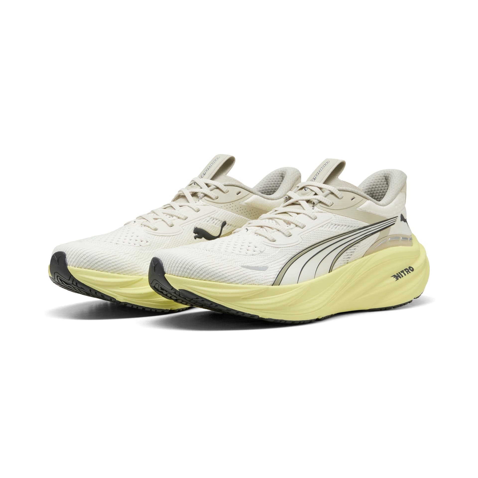 PUMA Magnify Nitro 3 – Alpine Snow Desert Dust — 3