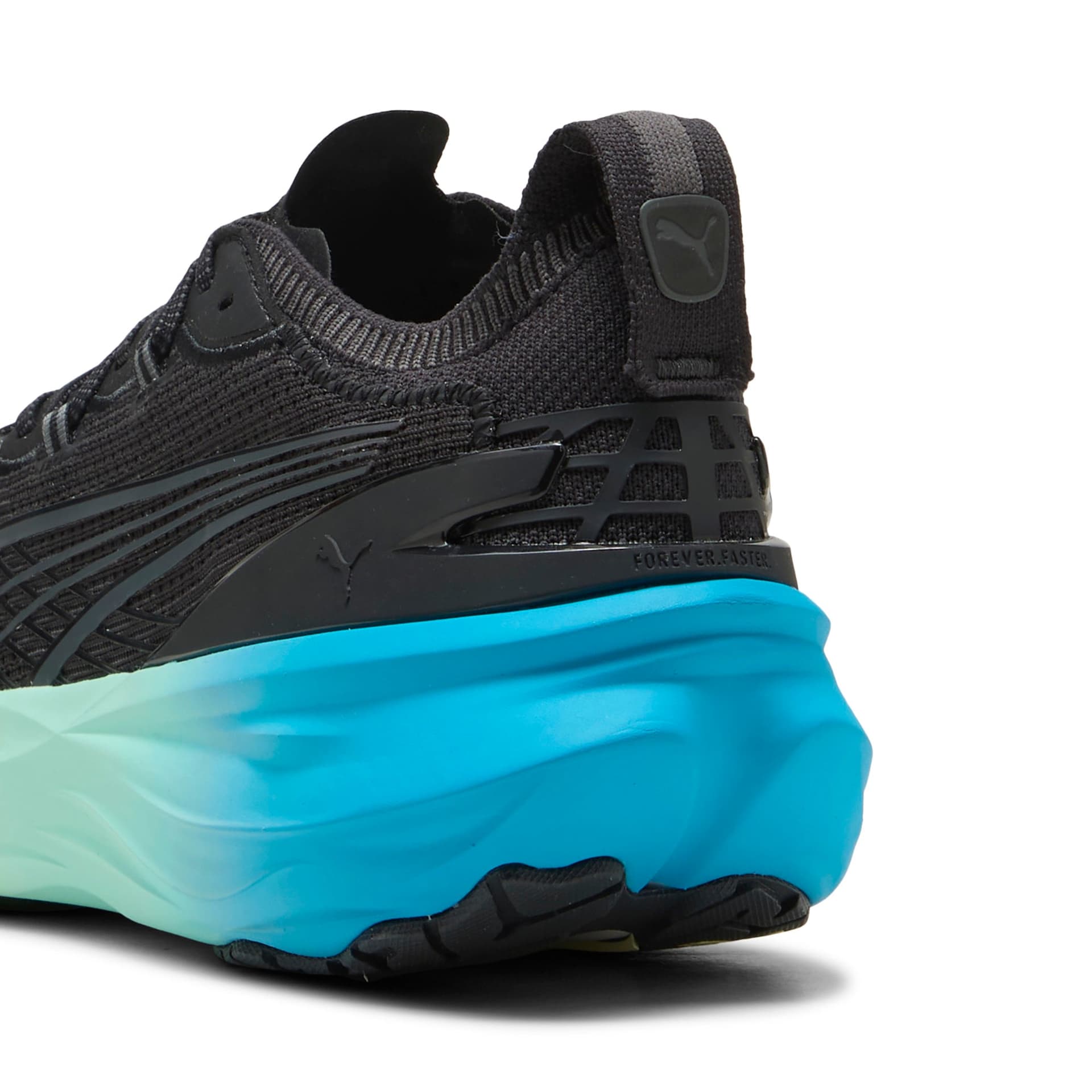 PUMA ForeverRun Nitro 2 – Puma Black Fizzy Light Speed Blue — 5