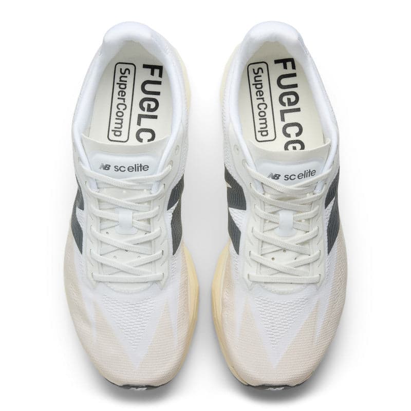 New Balance FuelCell SuperComp Elite v5 – Linen White — 4