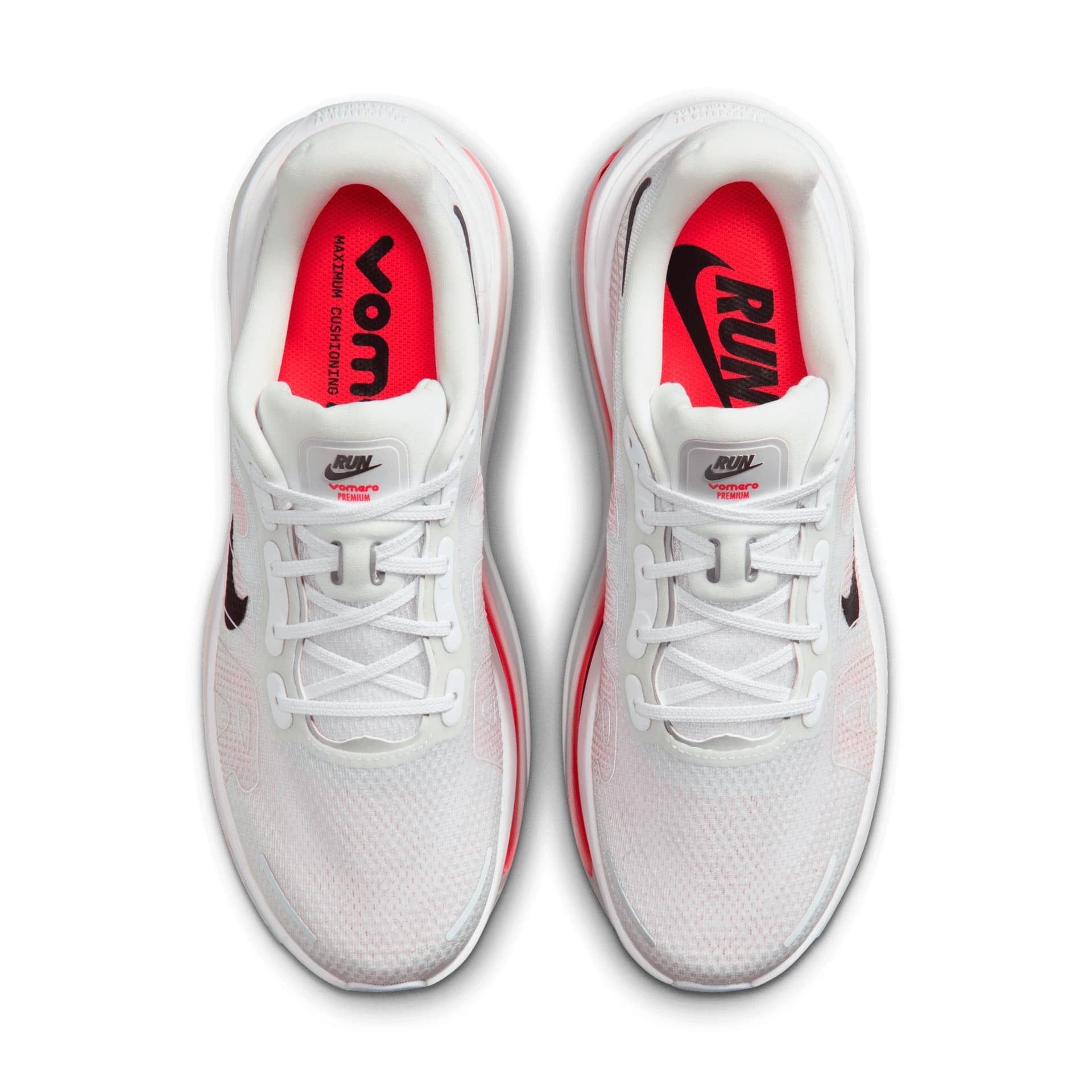 Nike Vomero Premium – White Black Bright Crimson Photon Dust — 5