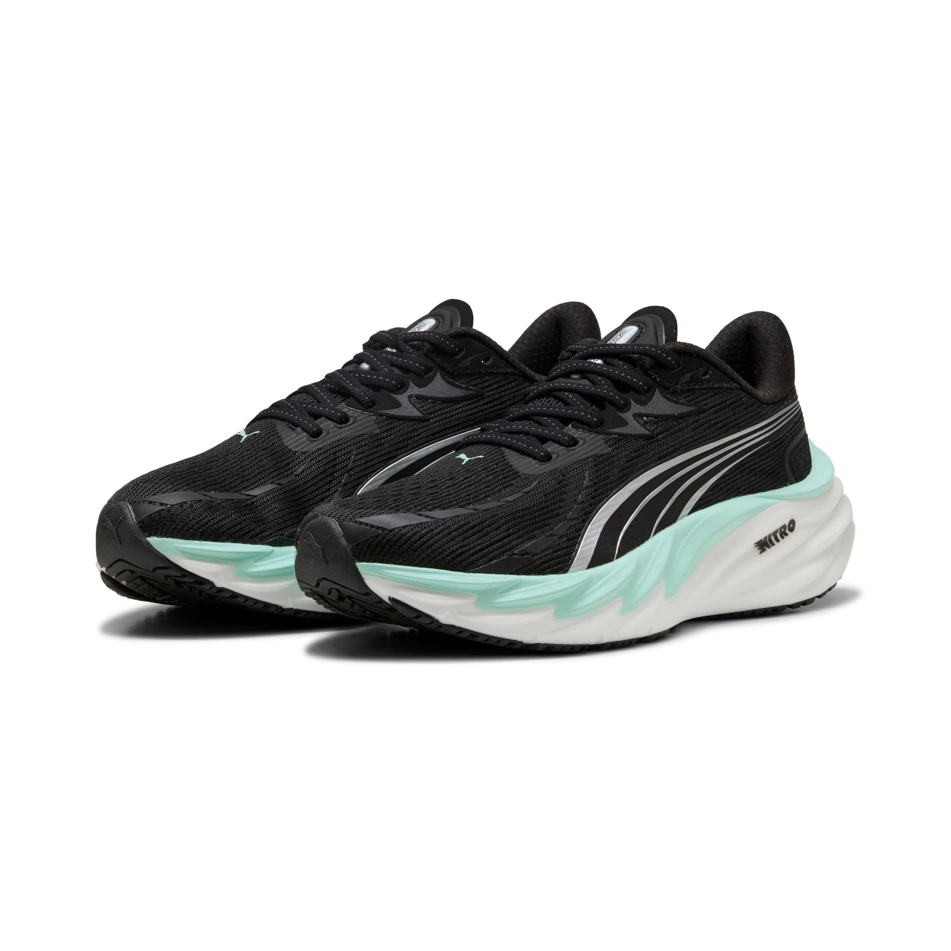 PUMA Velocity Nitro 4 – Puma Black Mint Melt — 3