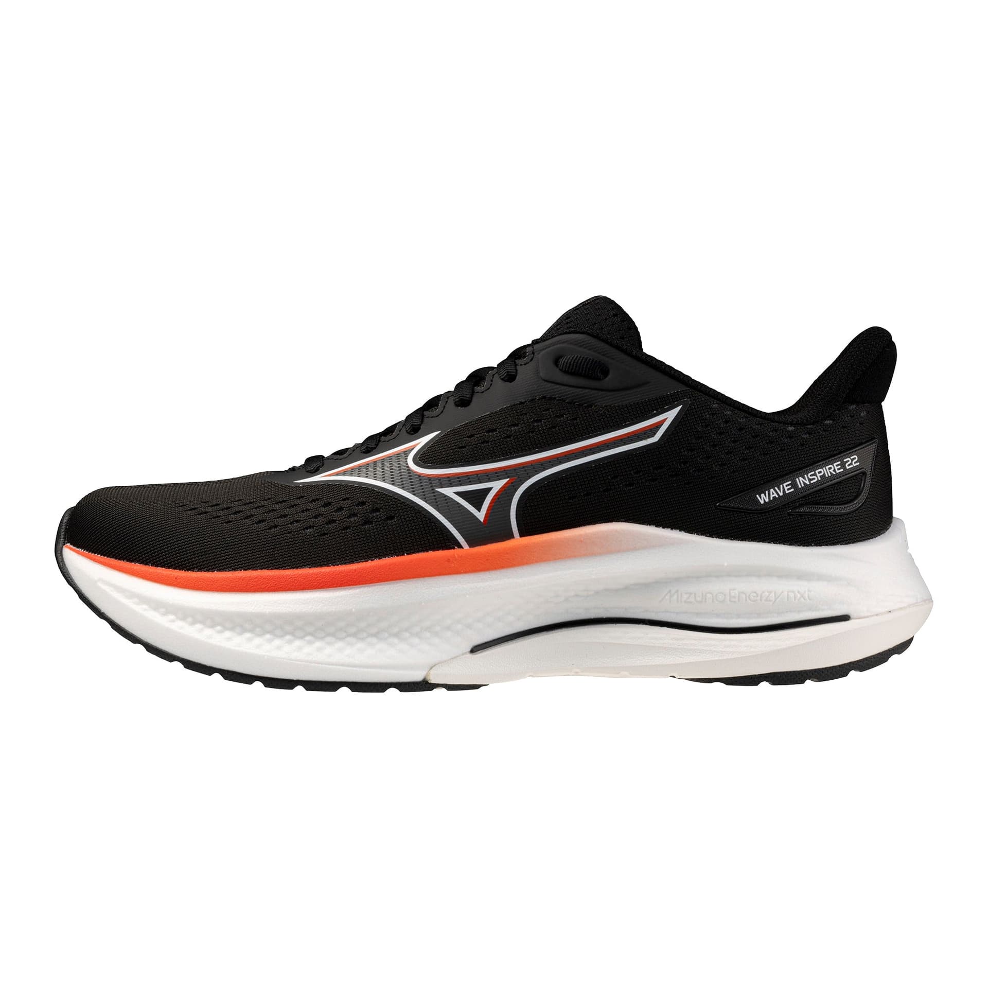 Mizuno Wave Inspire 22 – Black Quiet Shade — 3