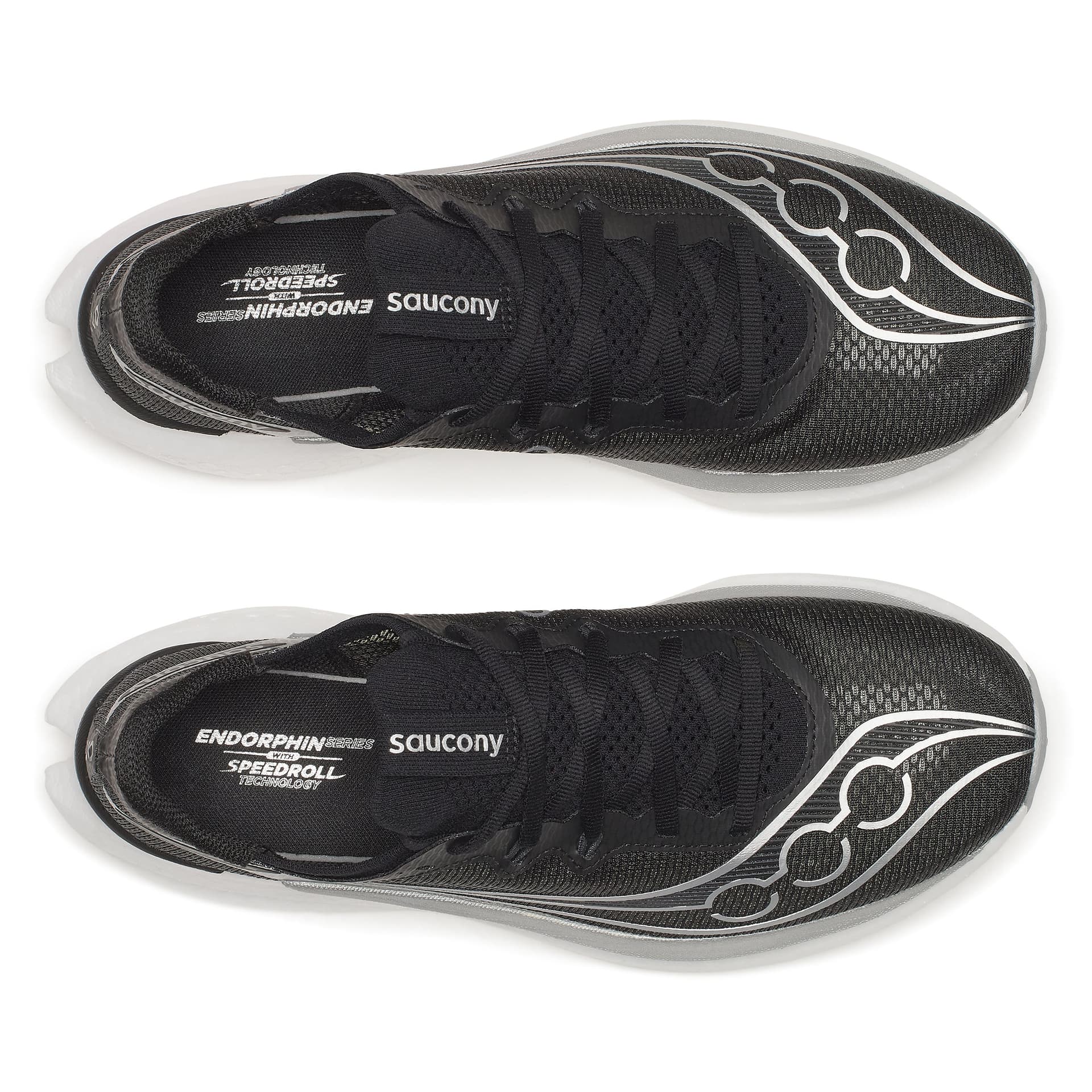 Saucony Endorphin Pro 5 – Black Silver — 6