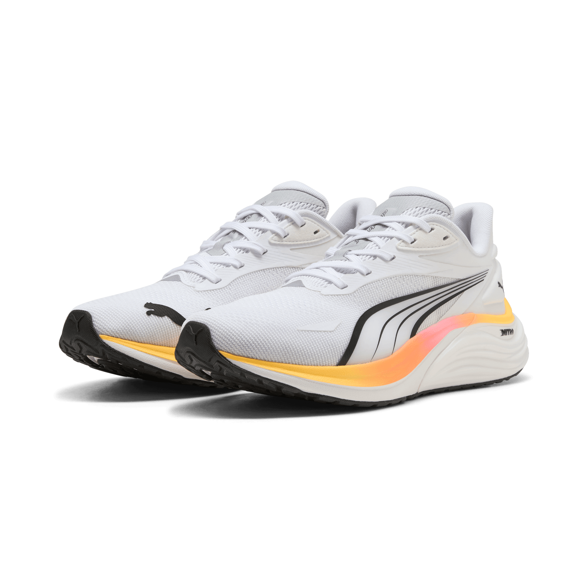PUMA Electrify Nitro 4 – Puma White Poison Pink Sun Stream — 3