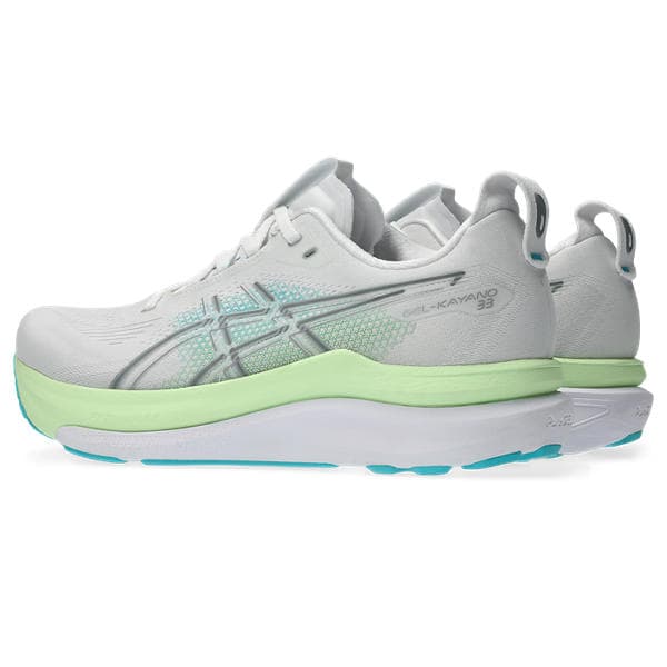 ASICS Gel-Kayano 33 – White Energy Aqua — 3