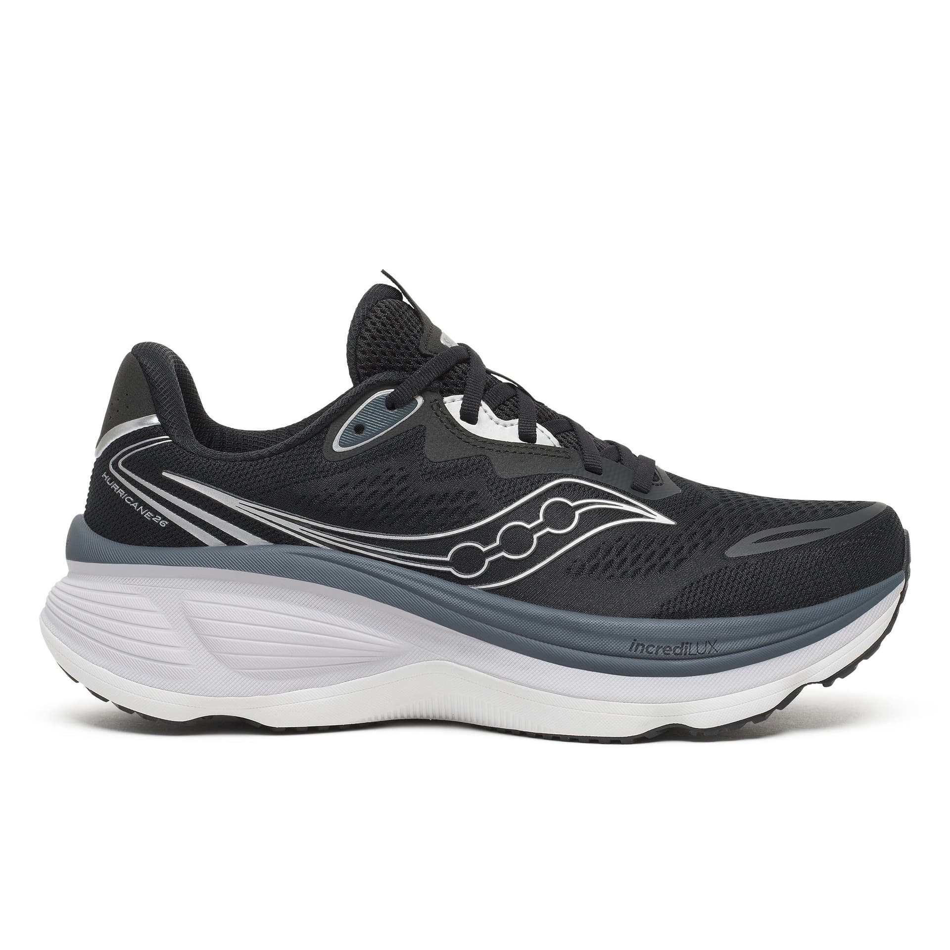 Saucony Hurricane 26 – Black Silver