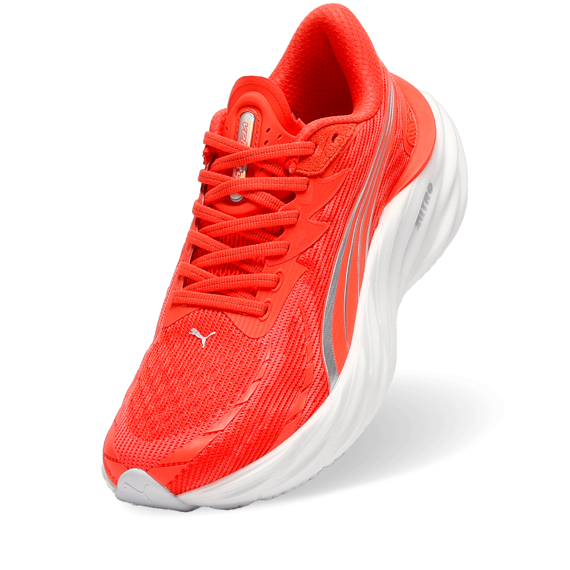 PUMA Velocity Nitro 4 – Red Glamour Puma Silver — 4