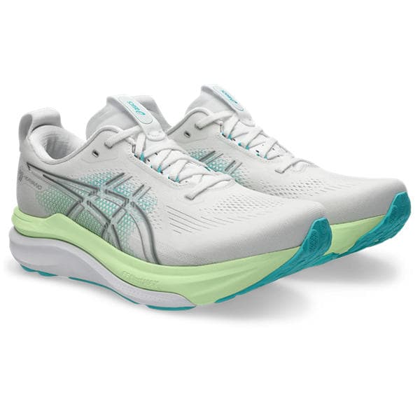 ASICS Gel-Kayano 33 – White Energy Aqua — 2