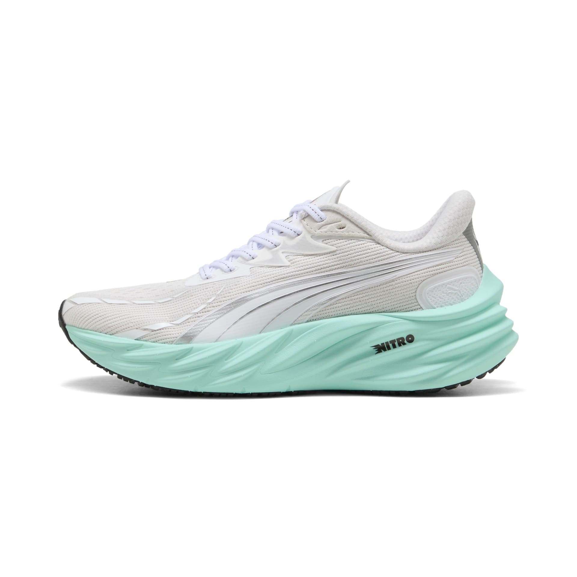PUMA Velocity Nitro 4 – Puma White Mint Melt — 2