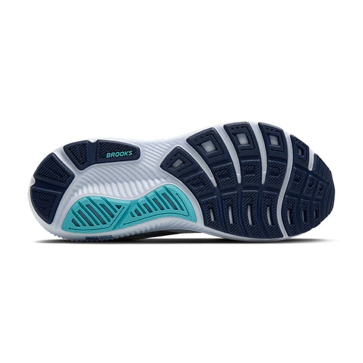 Brooks Ghost 17 – White Beacon Blue Ipanema — 7