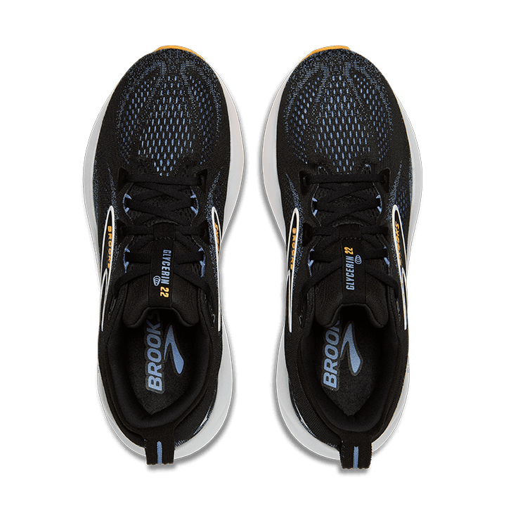 Brooks Glycerin 22 – Black Country Blue Orange Pop — 5
