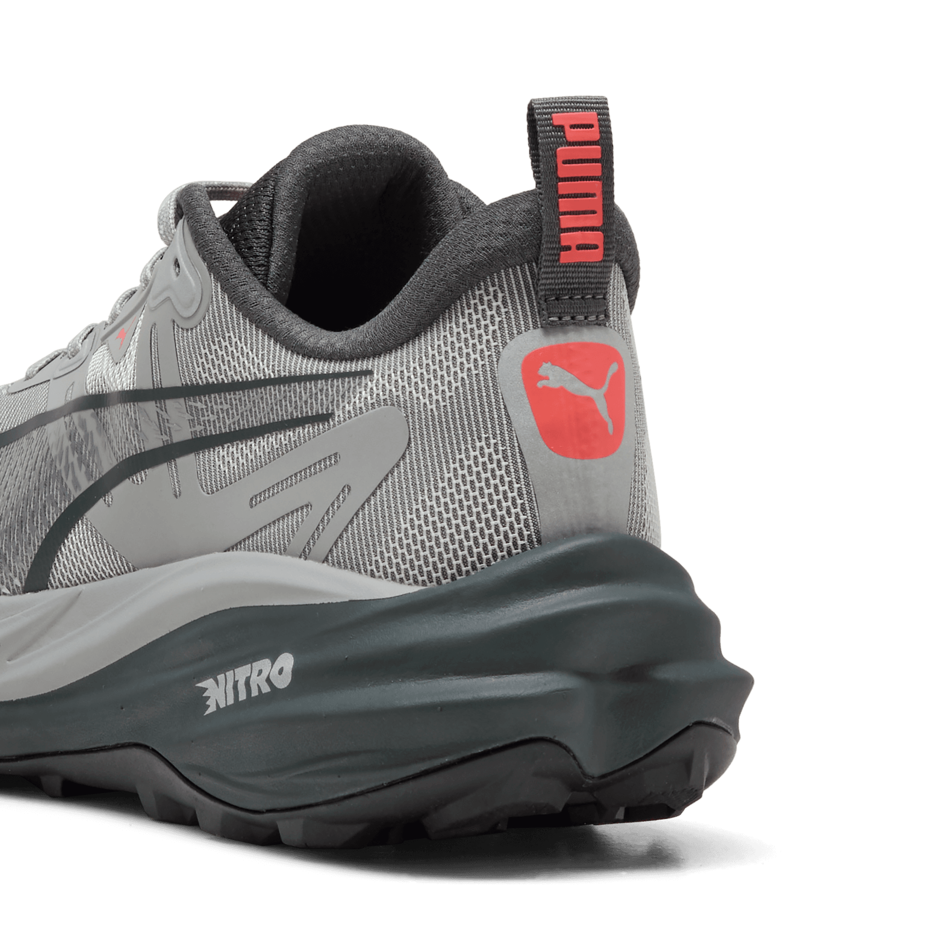 PUMA Voyage Nitro 4 – Gray Echo Red Glamour — 5