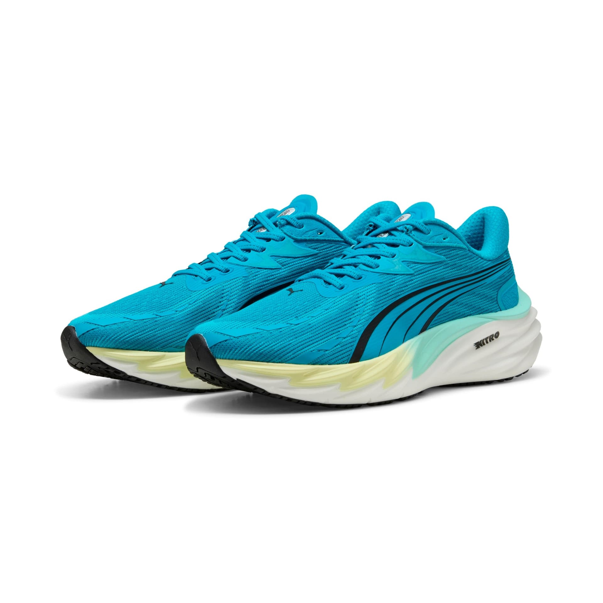 PUMA Velocity Nitro 4 – Speed Blue Gold Moon — 3