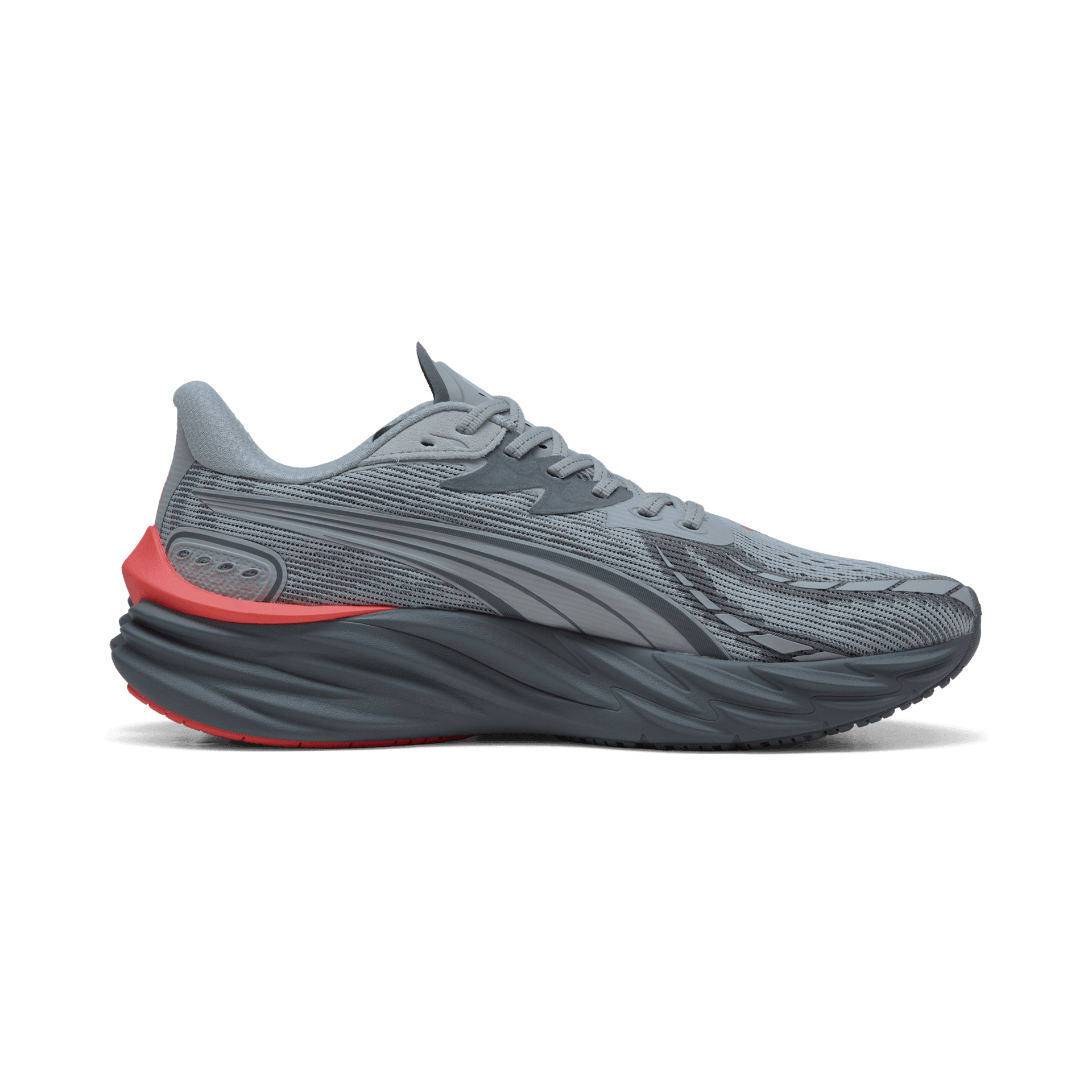 PUMA Velocity Nitro 4 – Gray Echo Red Glamour