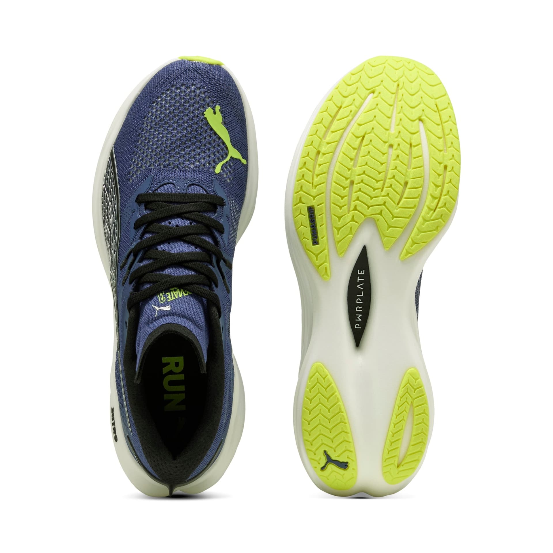 PUMA Deviate Nitro 3 – Blue Crystal Puma Black — 6