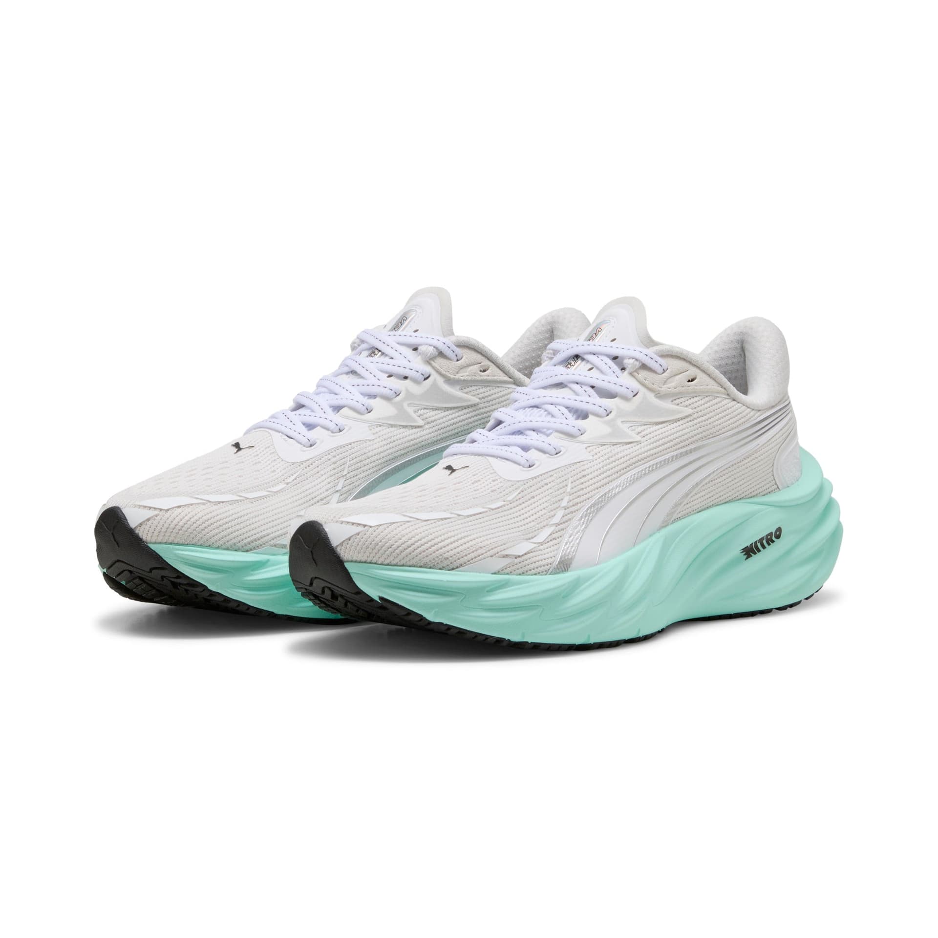PUMA Velocity Nitro 4 – Puma White Mint Melt — 3