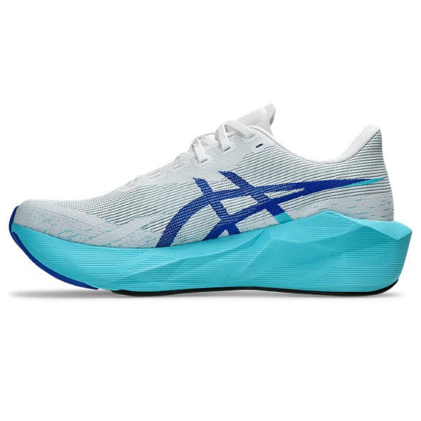 ASICS Novablast 6 – White Energy Aqua — 5