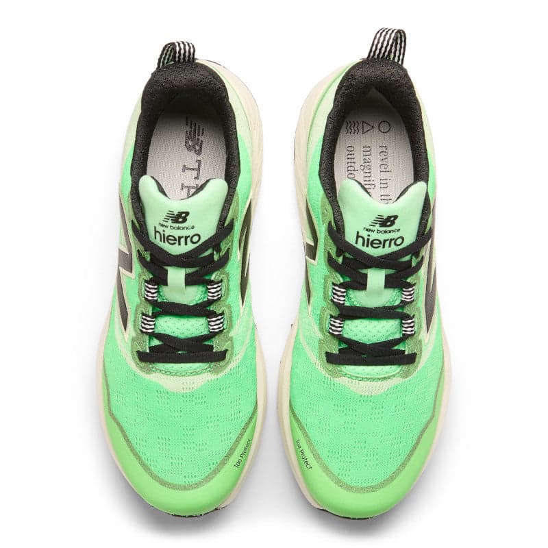New Balance Fresh Foam X Hierro v9 – Electric Jade Black — 8