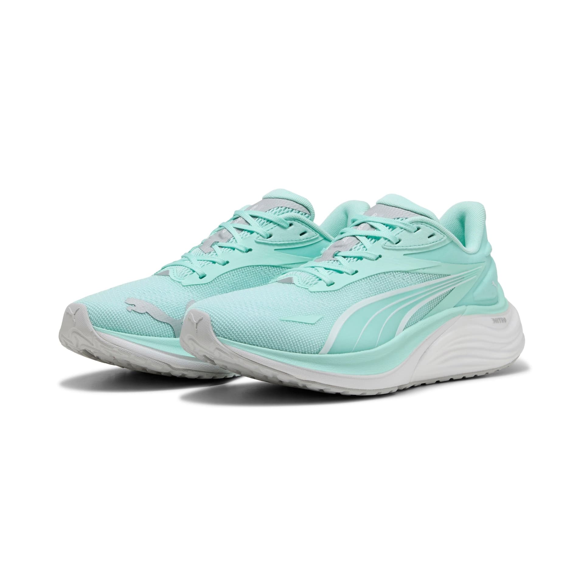 PUMA Electrify Nitro 4 – Mint Melt Puma White — 3