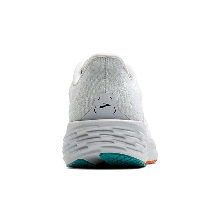 Brooks Launch 11 – White Oyster Orange — 4