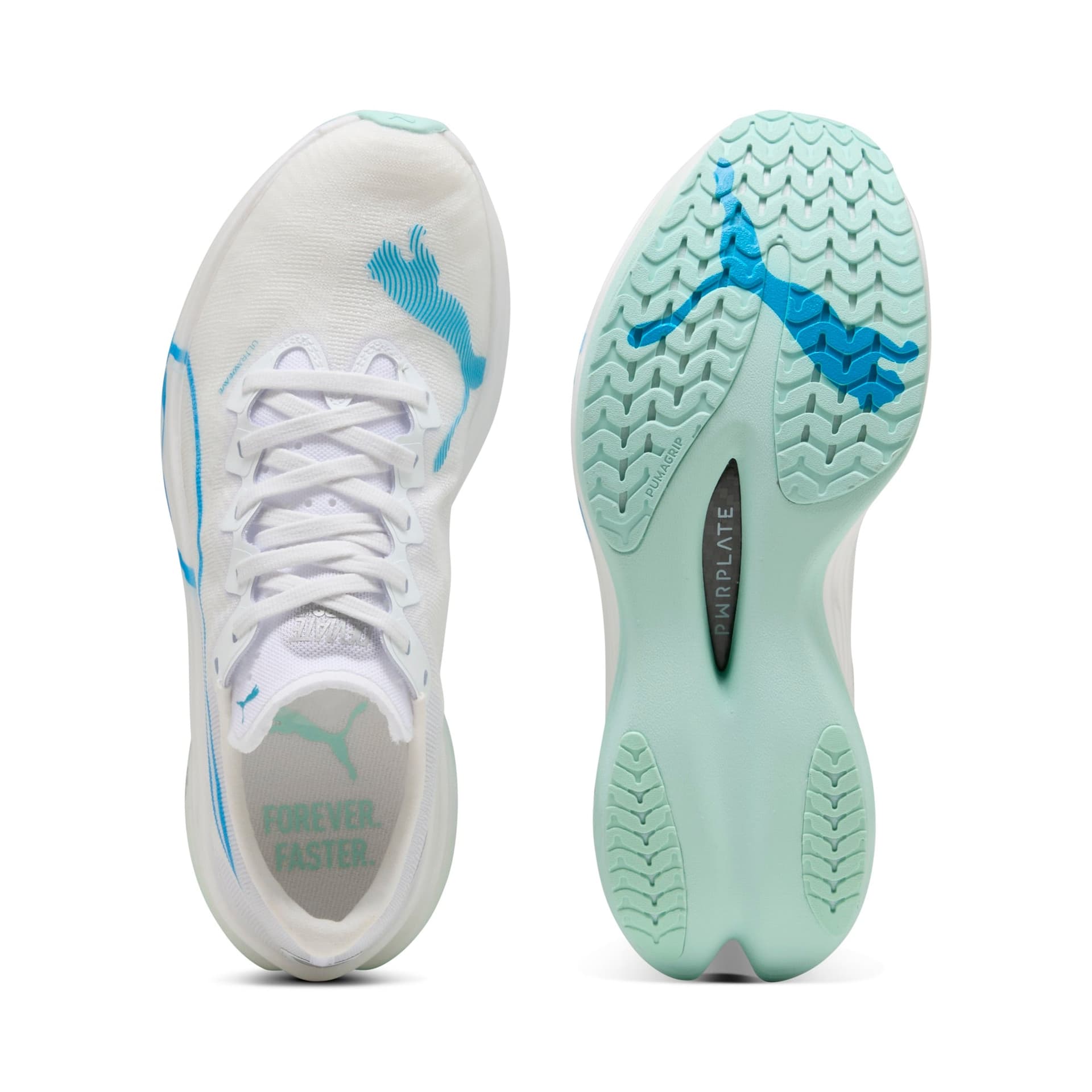 PUMA Deviate Nitro Elite 3 – Puma White Speed Blue — 6