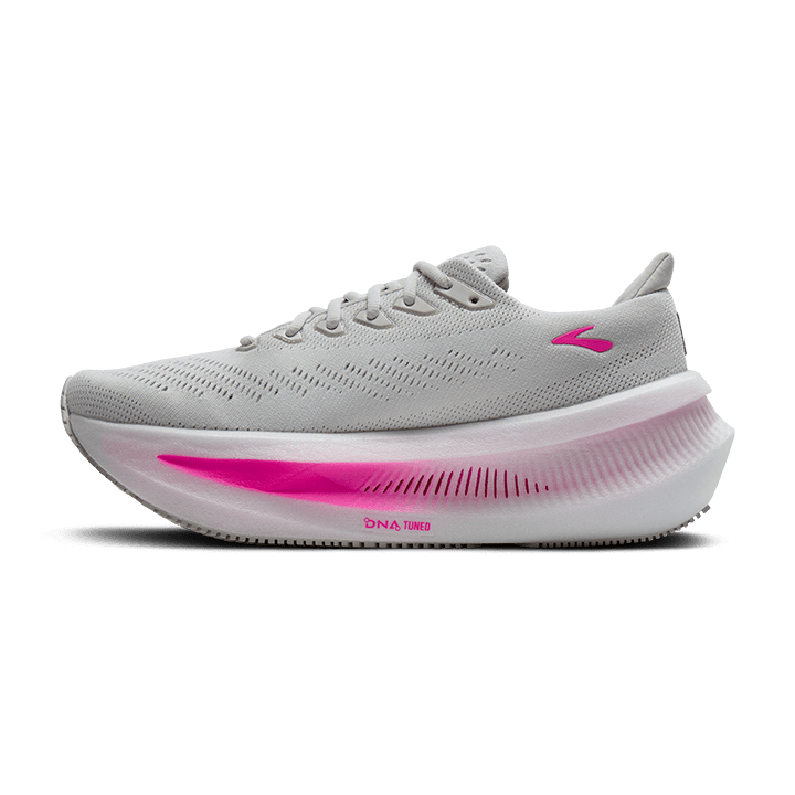 Brooks Glycerin Max 2 – Oyster Argyle Cyber Pink — 5
