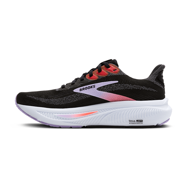 Brooks Ghost 17 – Black Purple Coral — 4