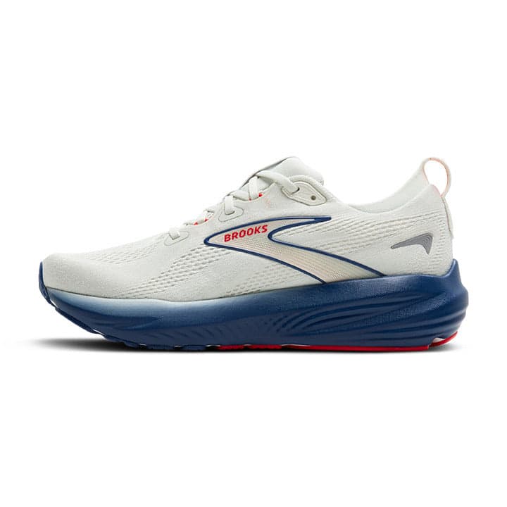 Brooks Glycerin 22 – Gray Navy Peony Fiery Red — 3