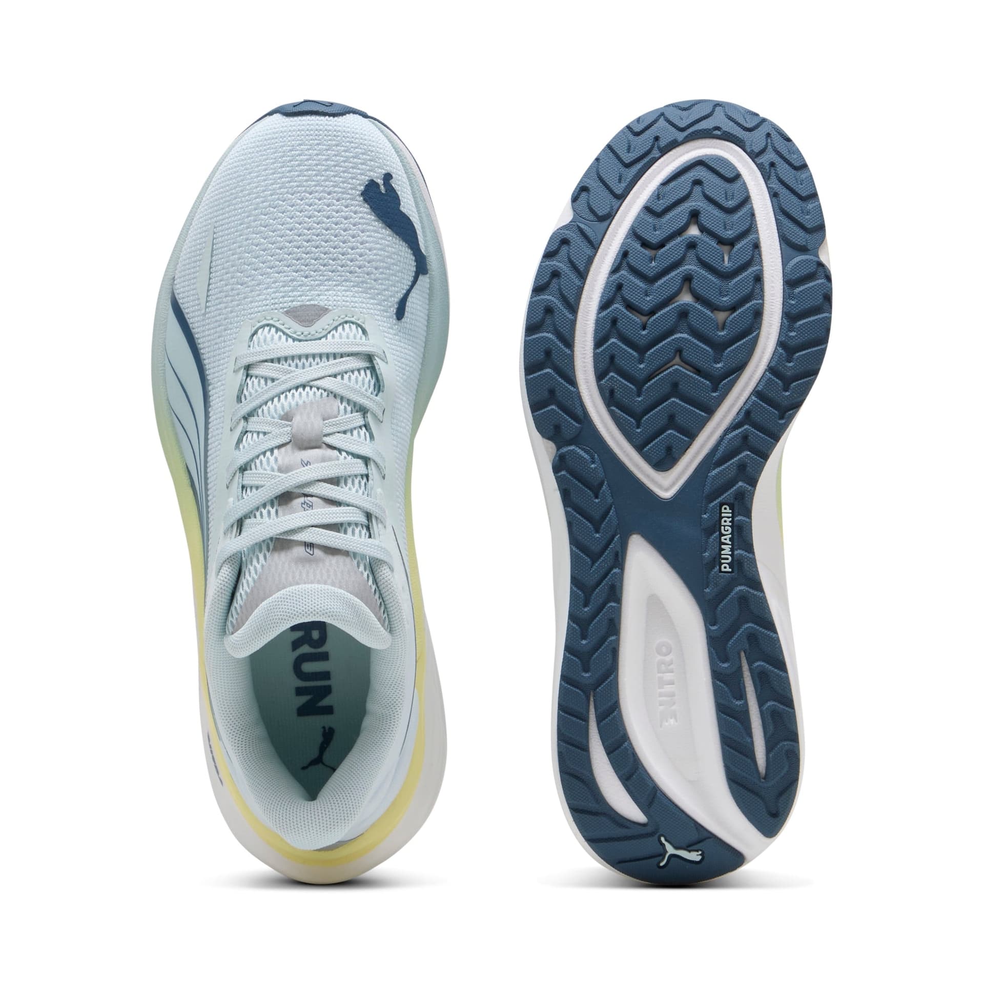 PUMA Electrify Nitro 4 – Sea Glass Dark Indigo Gray Echo — 6
