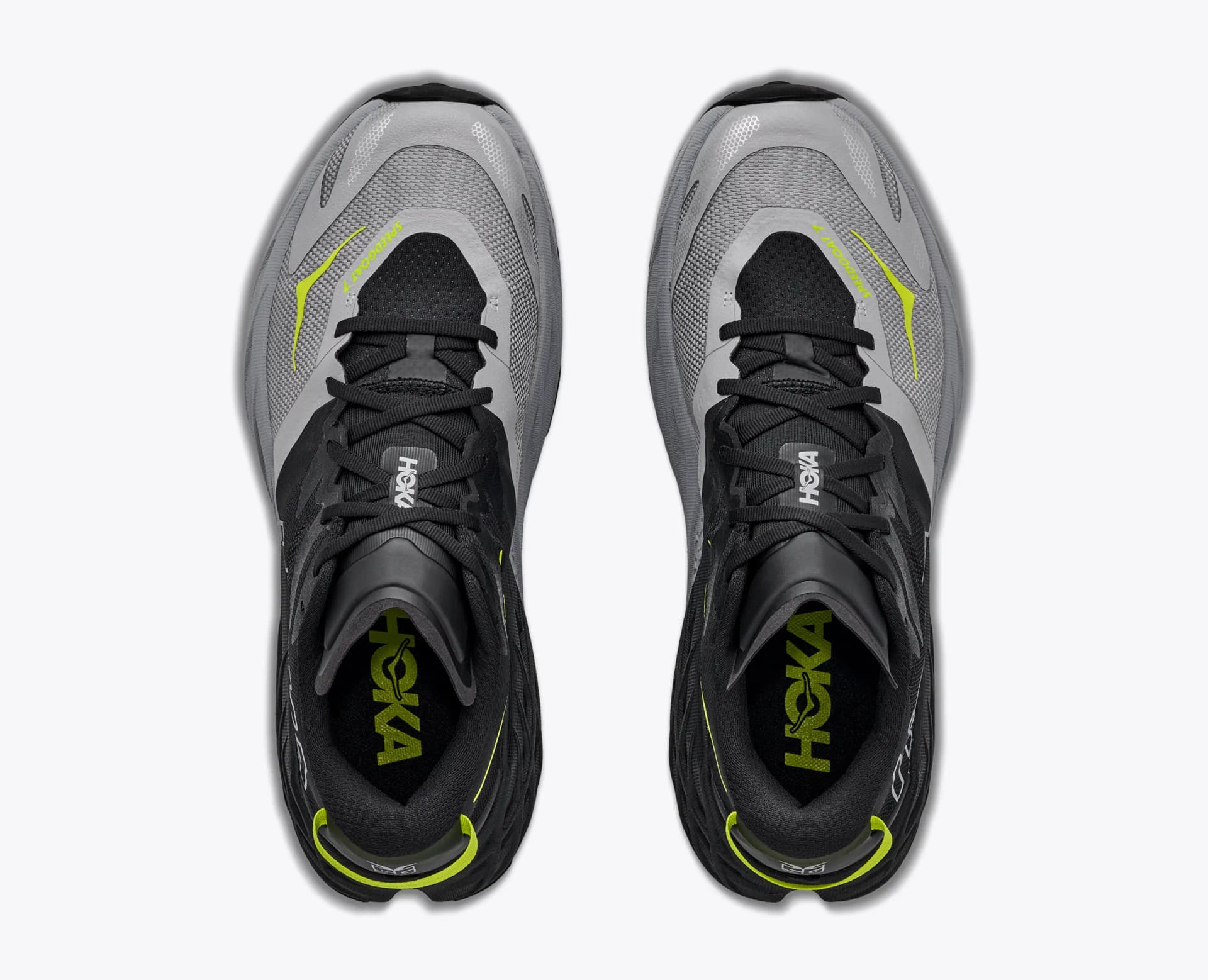HOKA Speedgoat 7 – Black / Stellar Grey — 2