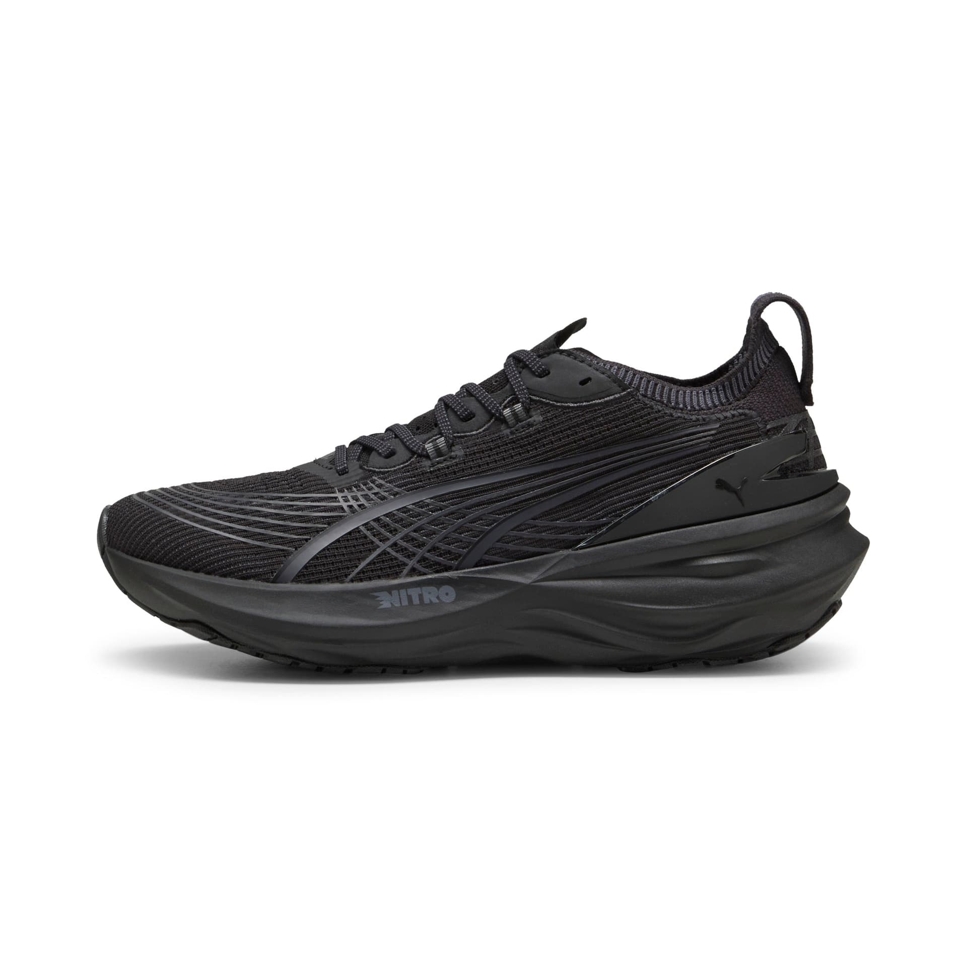 PUMA ForeverRun Nitro 2 – Puma Black Galactic Gray — 2
