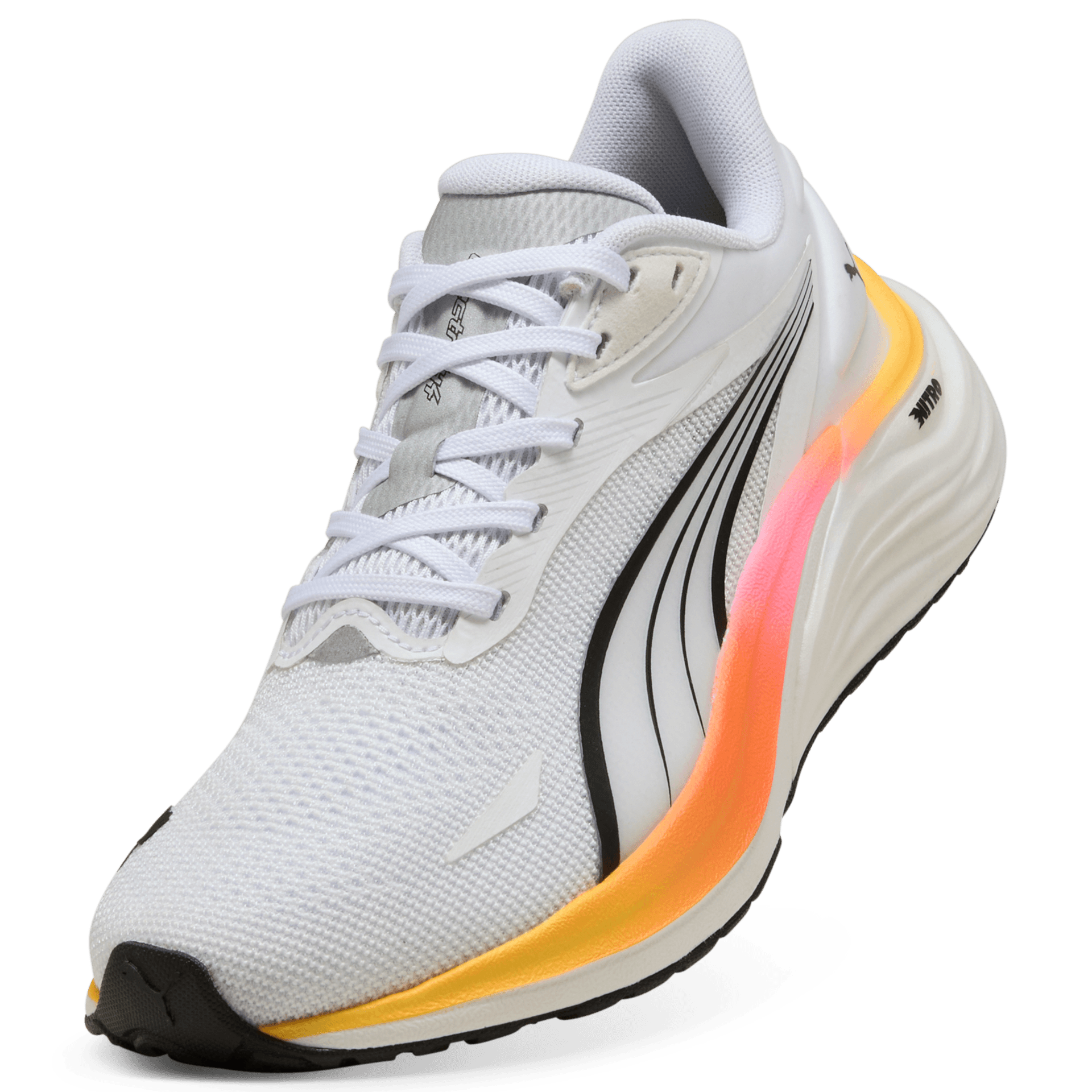 PUMA Electrify Nitro 4 – Puma White Sun Stream Poison Pink — 4