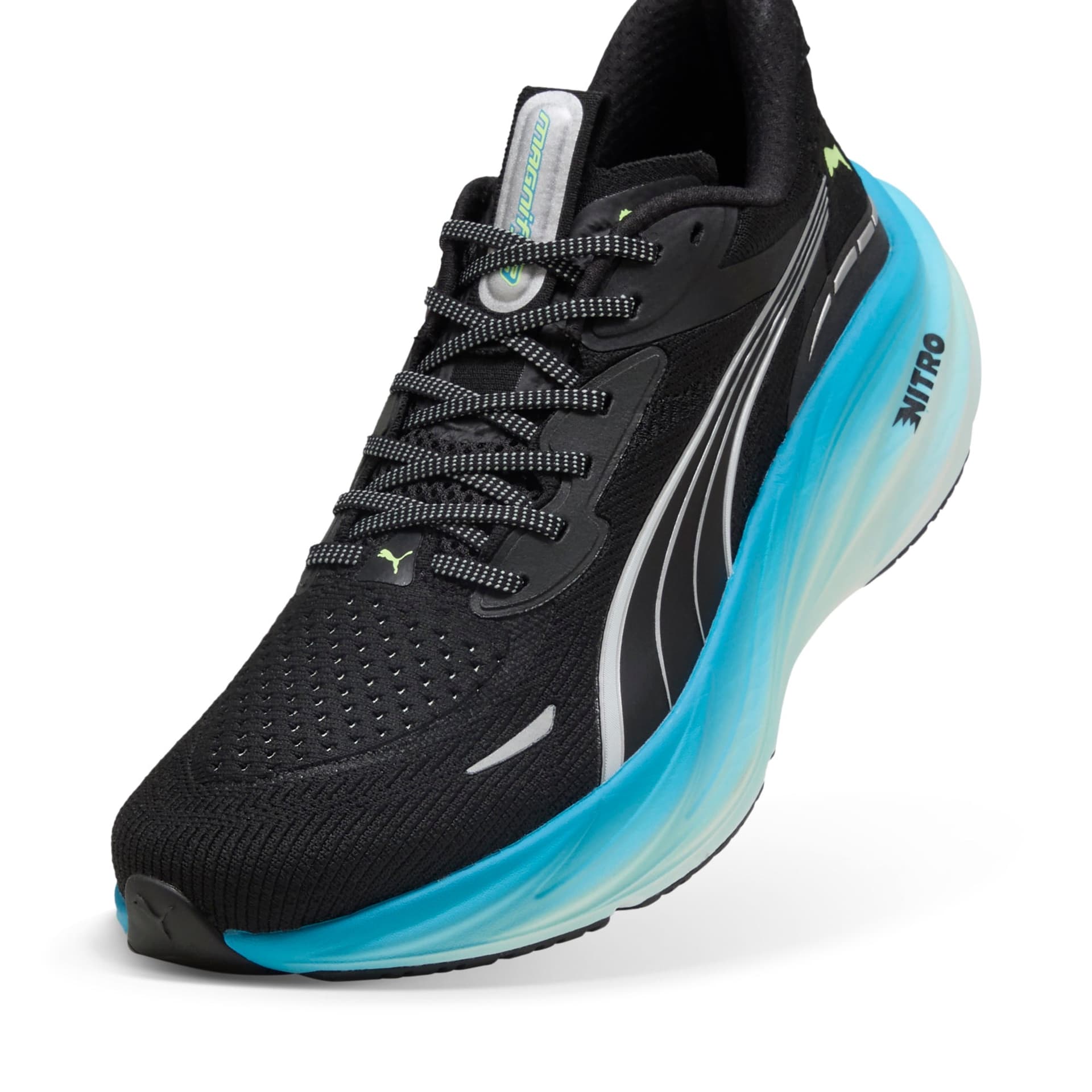 PUMA Magnify Nitro 3 – Puma Black Speed Blue — 4