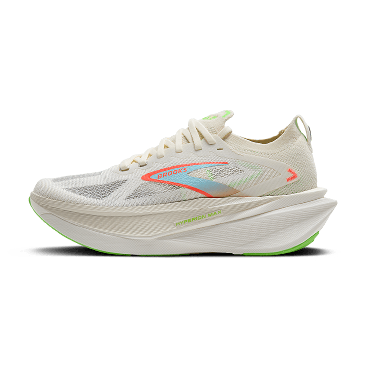 Brooks Hyperion Max 3 – Coconut Green Gecko Pink Clay — 3