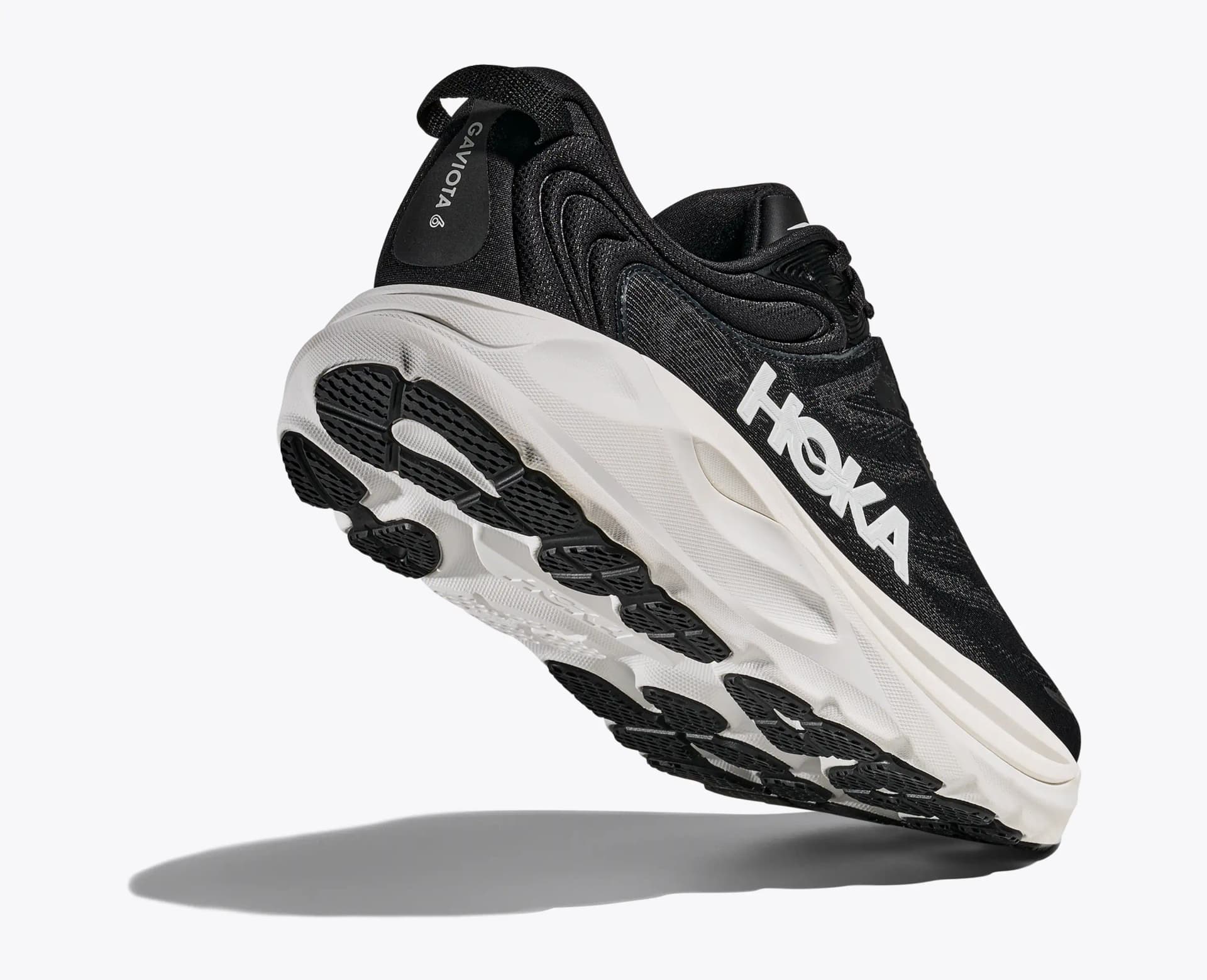 HOKA Gaviota 6 – Black / White — 4