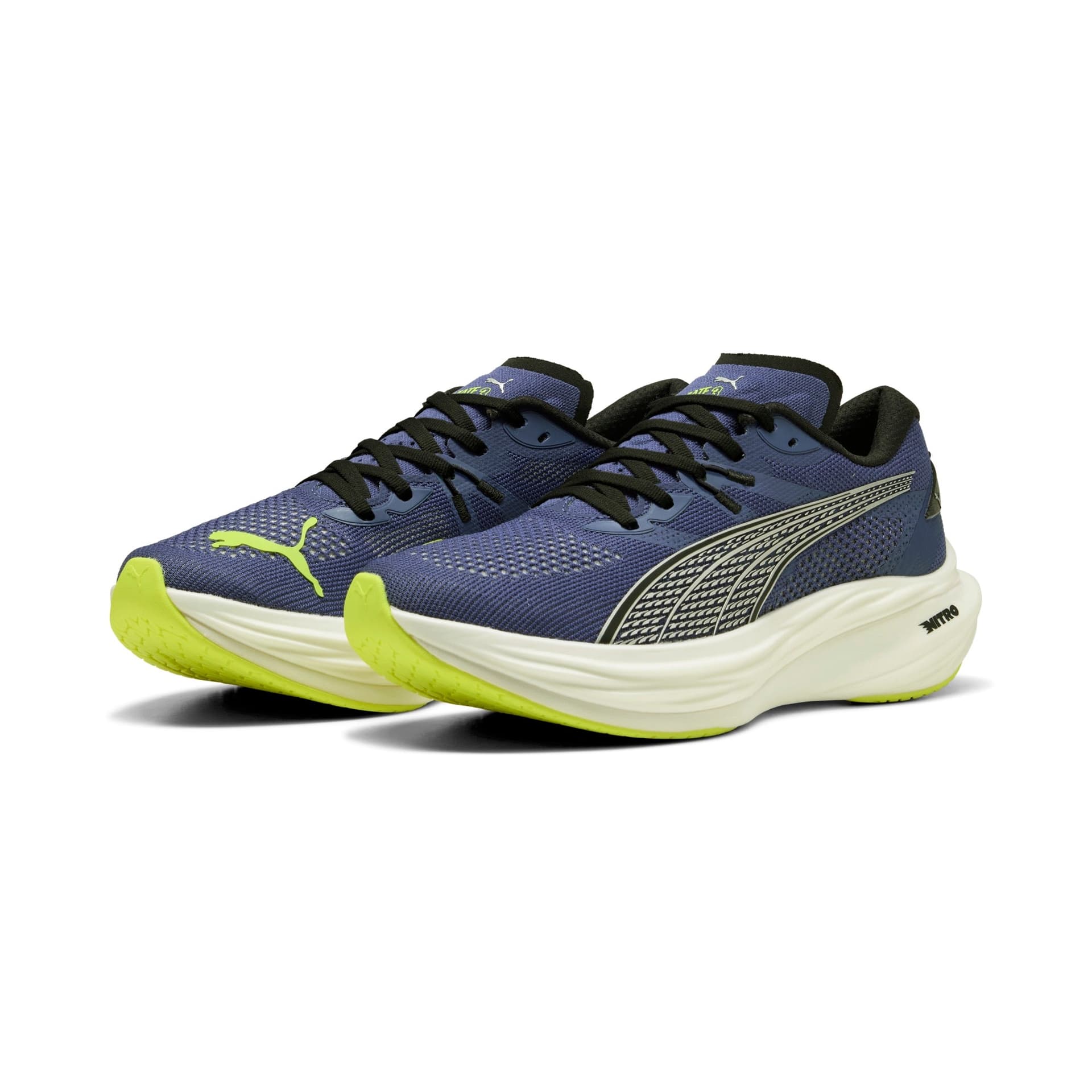 PUMA Deviate Nitro 3 – Blue Crystal Puma Black — 3