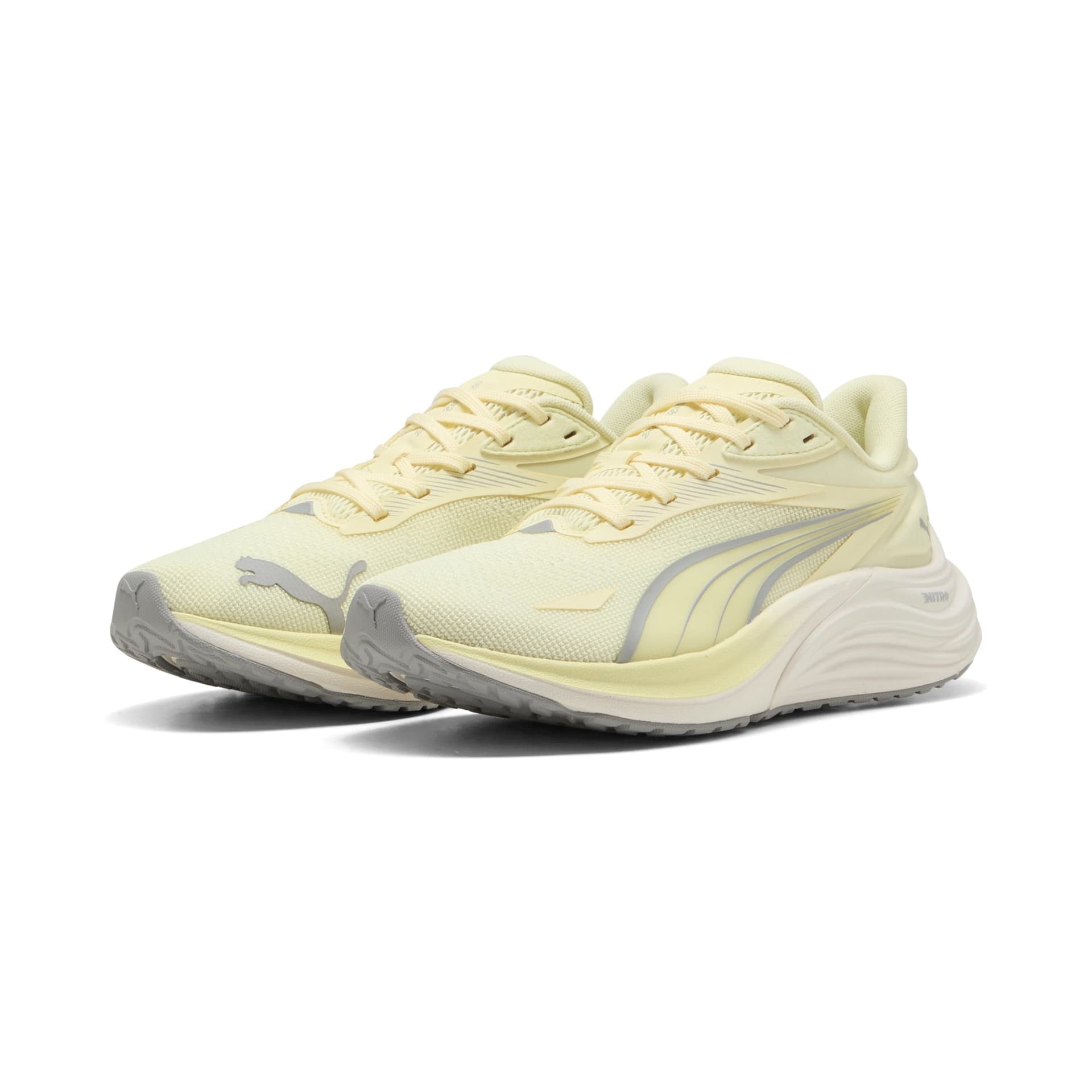 PUMA Electrify Nitro 4 – Gold Moon Warm White Gum — 3