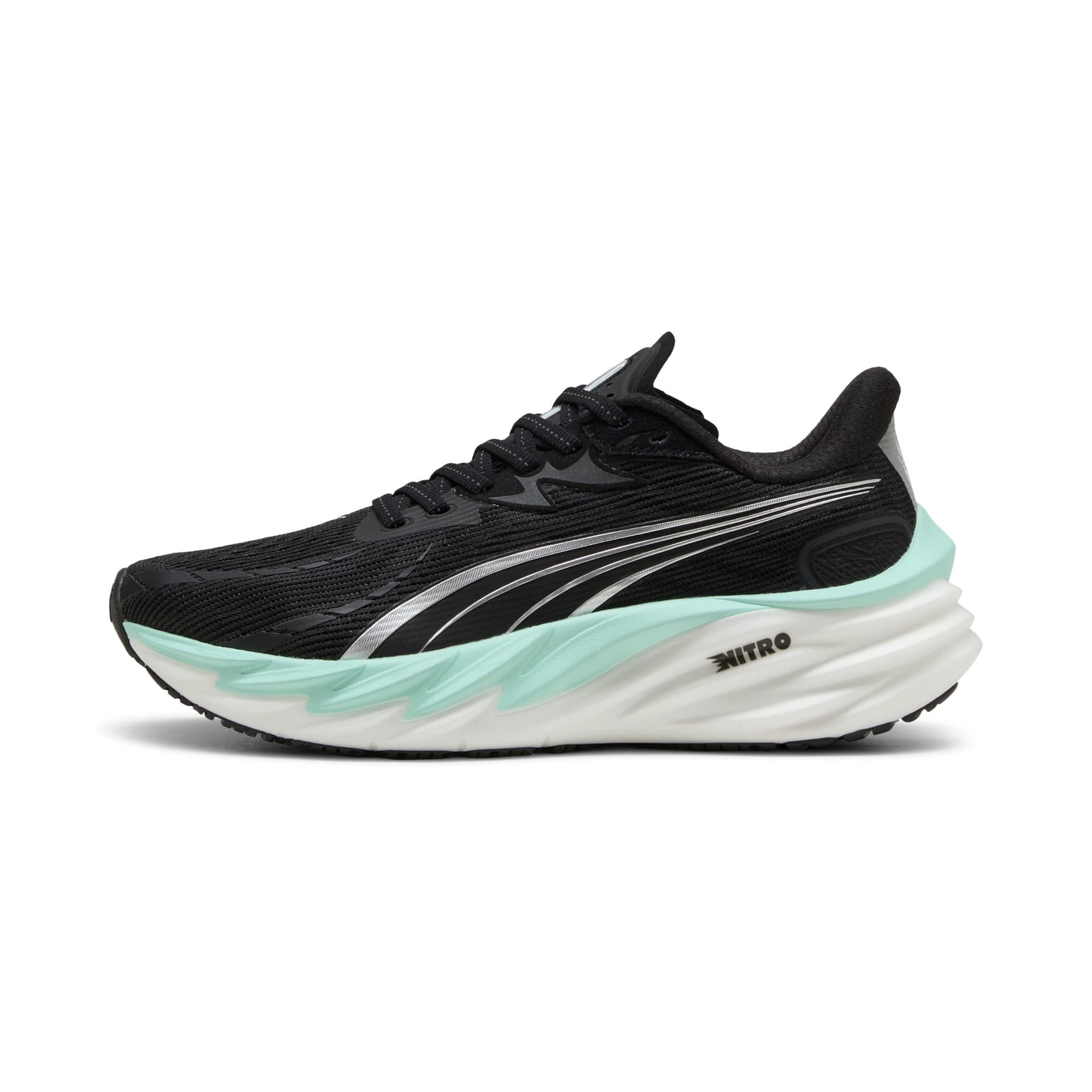 PUMA Velocity Nitro 4 – Puma Black Mint Melt — 2