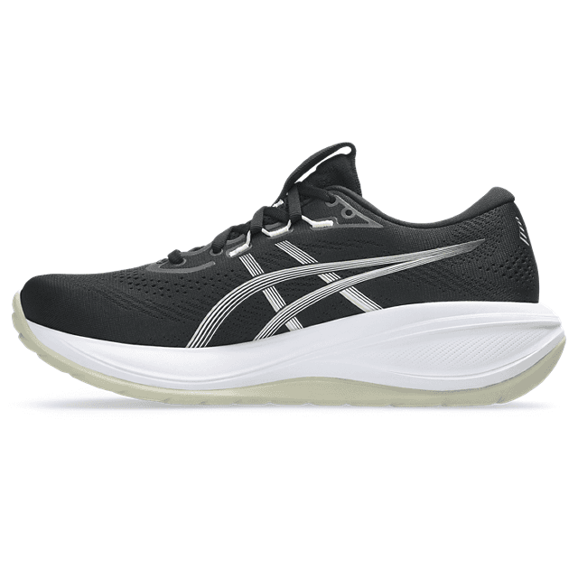 ASICS Gel-Cumulus 28 – Black White (2) — 5