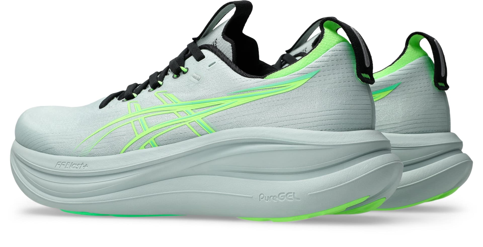 ASICS Gel-Nimbus 28 – Cold Moss Illuminate Green — 4