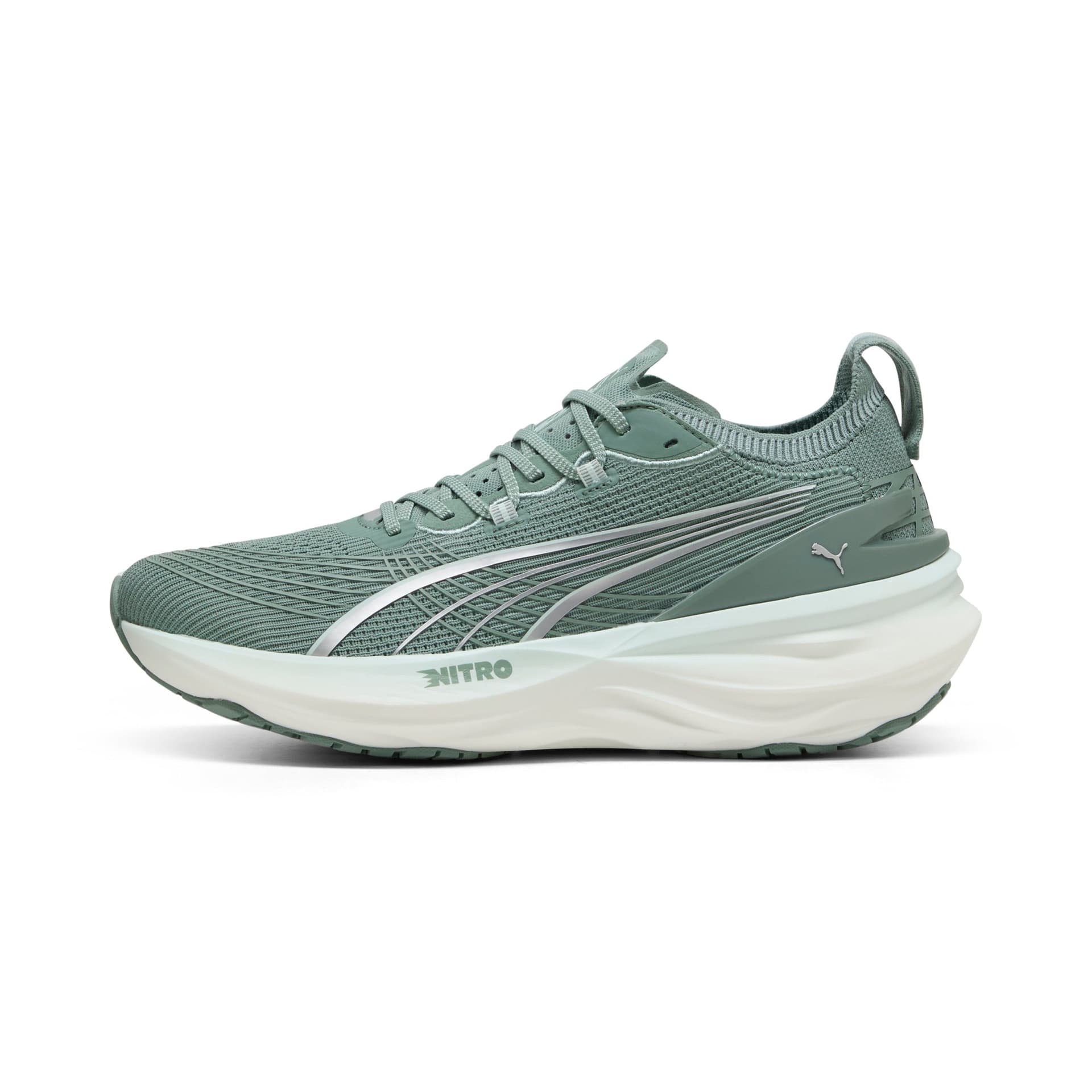 PUMA ForeverRun Nitro 2 – Green Moon Peaceful Blue — 2