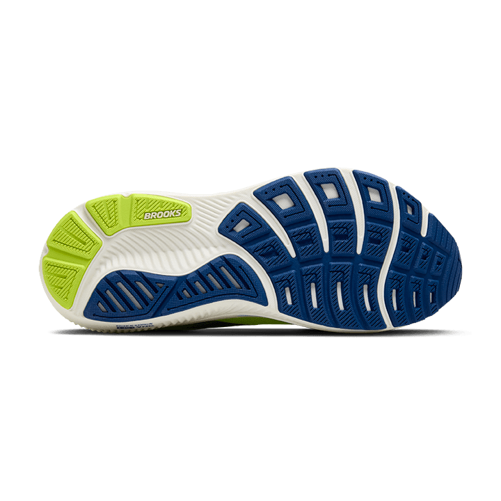 Brooks Ghost 17 – Acid Lime Navy White — 7