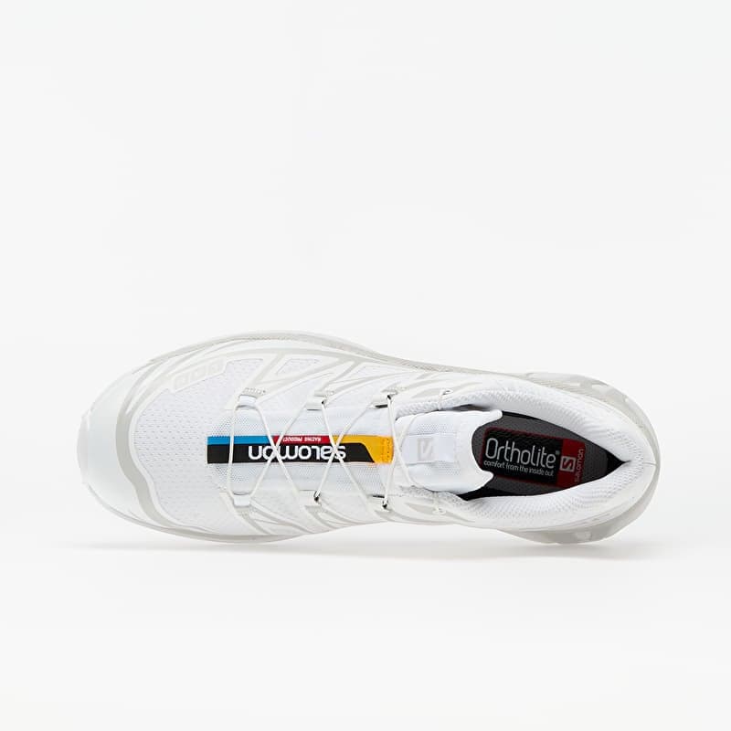 Salomon XT-6 Heren – White White Lunar Rock — 4